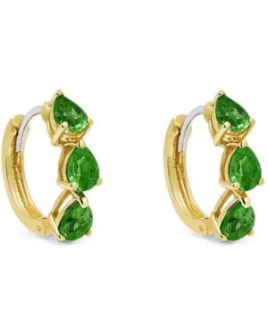 Jewels Aficionado Boucles D'Oreilles À Tsavorite À Design De Poire - Vert