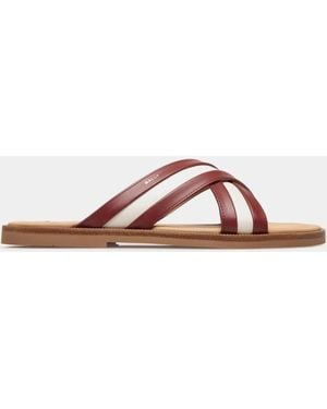 Bally Glide Pantoletten - Braun