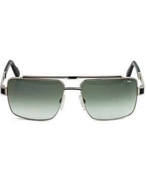 Cazal 9106 Square-Frame Sunglasses - Green