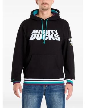 Mitchell & Ness Hoodie Met Trekkoord - Zwart
