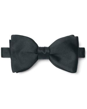 ZEGNA Pajarita lisa - Negro