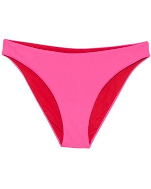 Fisico Logo-Patch Bikini Bottoms - Pink