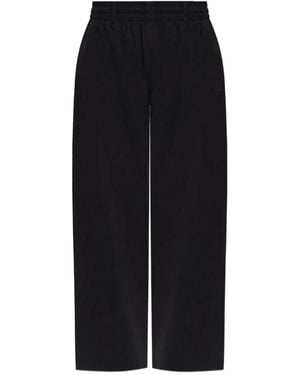 Alexander Wang Elastic-Waist Pants - Black