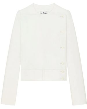 Courreges テーラード ジャケット - ホワイト