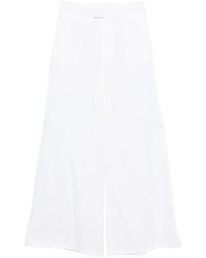 Berwich Wide-Leg Trousers - White