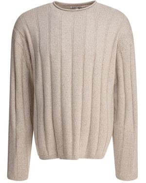 Alex Mill Gerippter Pullover - Natur