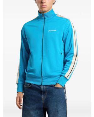 Palm Angels Classic Logo Track Jacket - Blue