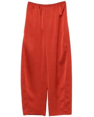 Nanushka Pantalones Zoela con cinturilla elástica - Rojo