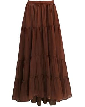 Azeeza Tamar Maxi-Rok - Bruin
