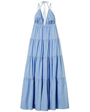 Twinset Poplin Dress - Blue