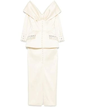 SILK LOVE & LACE Tamara Dress - White