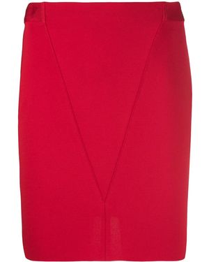 Givenchy Fitted Skirt - Red