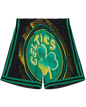 Mitchell & Ness Boston Celtics Big Face 5.0 Shorts - Green