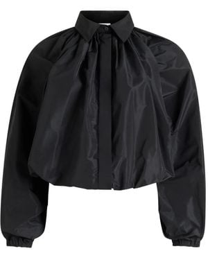 Patou Bubble Blouse - Black