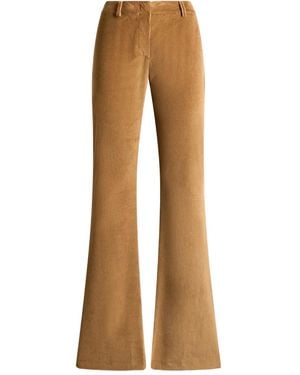 Etro Corduroy Velvet Pants - Brown