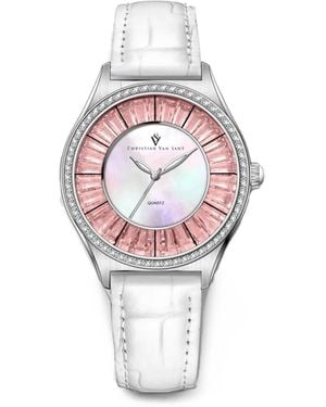 Christian Van Sant Luna Armbanduhr 40Mm - Weiß
