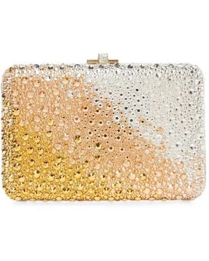 Judith Leiber Slim Slide Clutch - Naturel