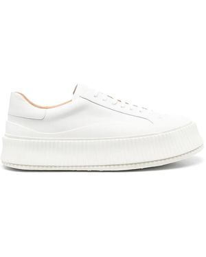 Jil Sander プラットフォーム スニーカー - ホワイト
