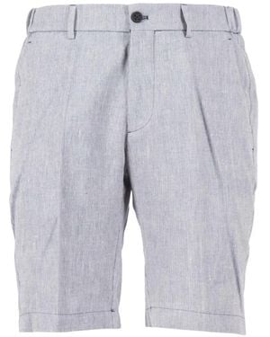 Berwich Straight-Leg Chino Shorts - Blue