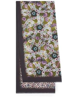 Dries Van Noten Printed Scarf - White