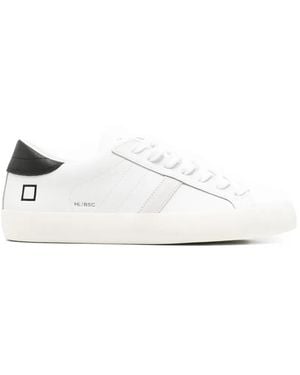 Date Hill Leather Trainers - White