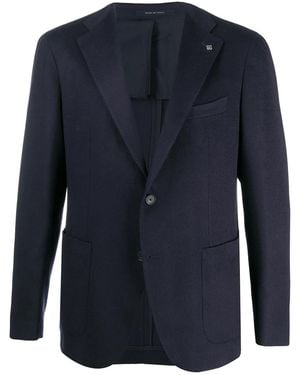 Tagliatore Classic Tailored Blazer - Blue