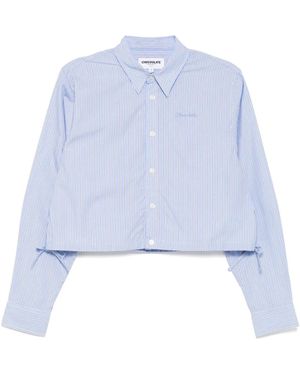 Chocoolate Striped Shirt - Blue