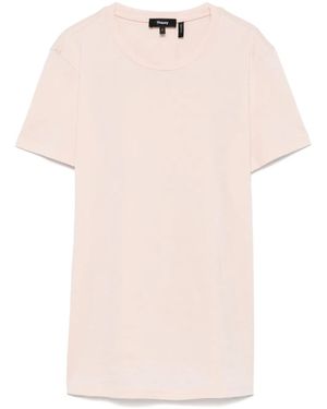 Theory コットン Tシャツ - ピンク