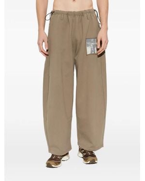 MISBHV Pantalon De Jogging À Patch Graphique Et Lien De Resserrage - Natural