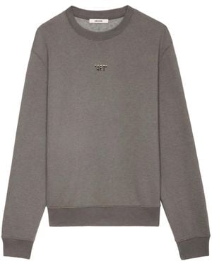 Zadig & Voltaire Simba Pullover Mit Foto-Print - Grau