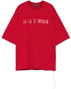 MASTERMIND WORLD Football T-Shirt - Red