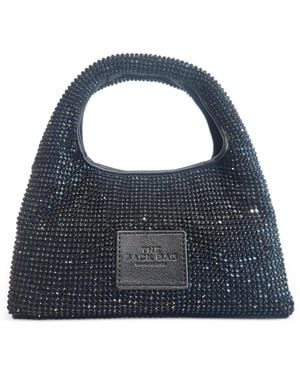 Marc Jacobs Bolso De Hombro The Sack Bag Con Apliques De Strass - Azul