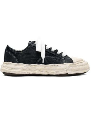 Maison Mihara Yasuhiro Peterson 23 Og Sole Brushed-Twill Low-Top Sneakers - White