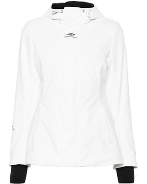 Balenciaga 3B Sports Icon Hourglass Ski Jacket - White