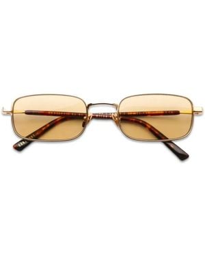 Gast Edara Rectangle-Frame Sunglasses - Metallic