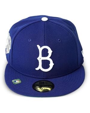 KTZ Cappello Da Baseball 59Fifty Brooklyn Dodgers Jackie Robinson Day - Blu