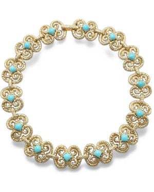David Webb Scroll Necklace - Metallic