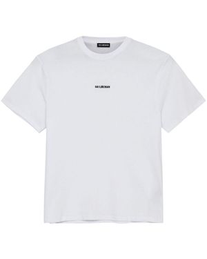 Han Kjobenhavn Logo-Embroidered T-Shirt - White