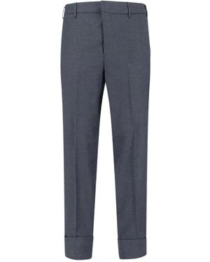 Cruna Hose mit Bügelfalten - Blau