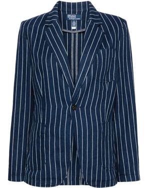 Polo Ralph Lauren Striped Blazer - Blue