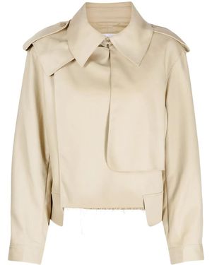 JNBY Cropped Tailored Jacket - Natural