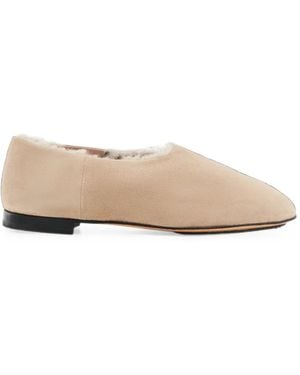 Lottusse Randa Ballet Flats - Natural