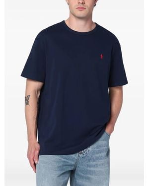Polo Ralph Lauren T-Shirt Mit Polo Pony-Stickerei - Blau
