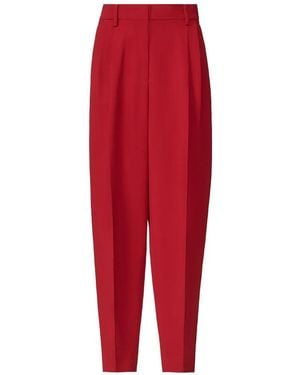 Fabiana Filippi Pantaloni Con Pieghe - Rosso