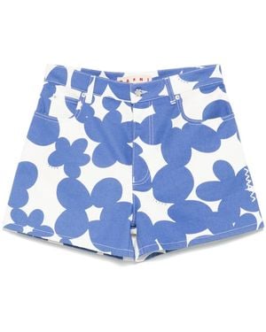 Marni Dillies Mini Skirt - Blue