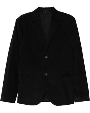 James Perse Corduroy Blazer - Black