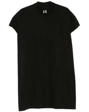 Rick Owens Rick S Jumbo Cap-Sleeve T-Shirt - Black