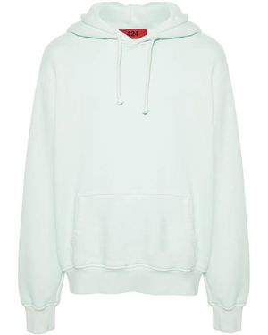 424 Logo-Embroidered Hoodie - White