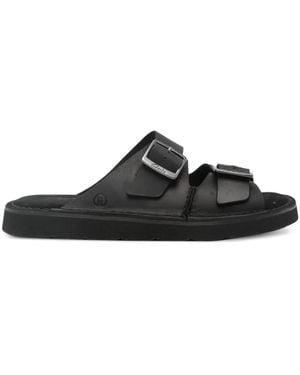 Clarks Sandali Solsbury Con Fibbia - Nero