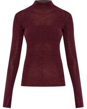 Versace Pull À Appliqué Medusa - Violet